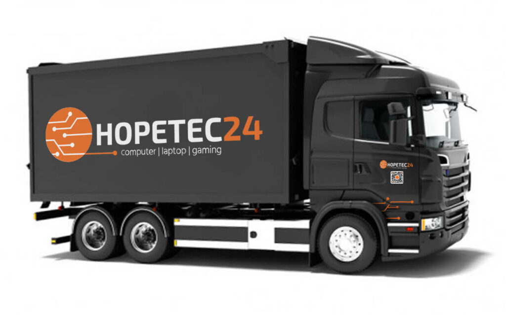 Truck mit Logo