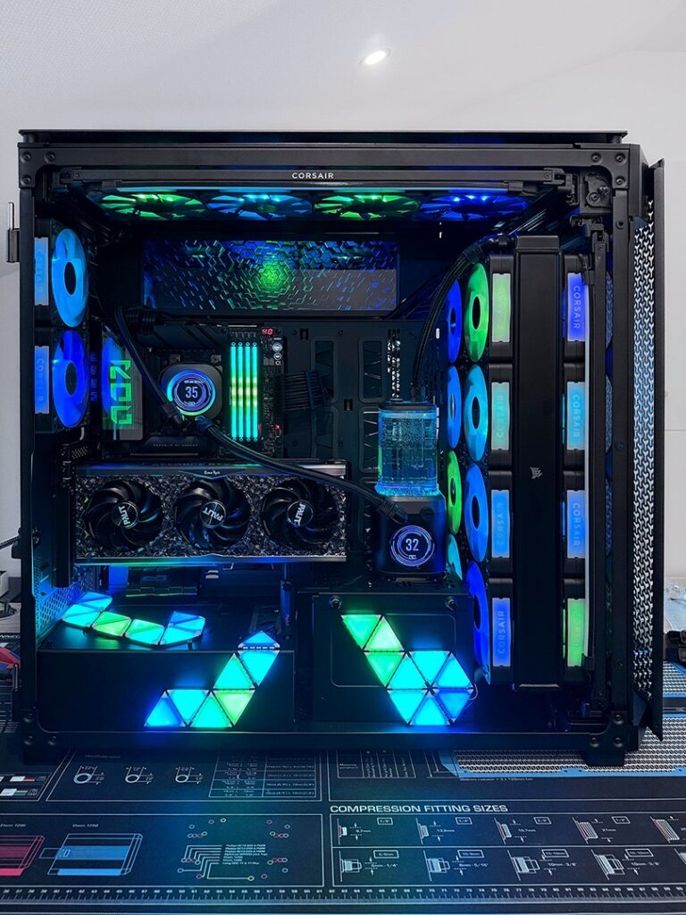 Gaming PC mit LED